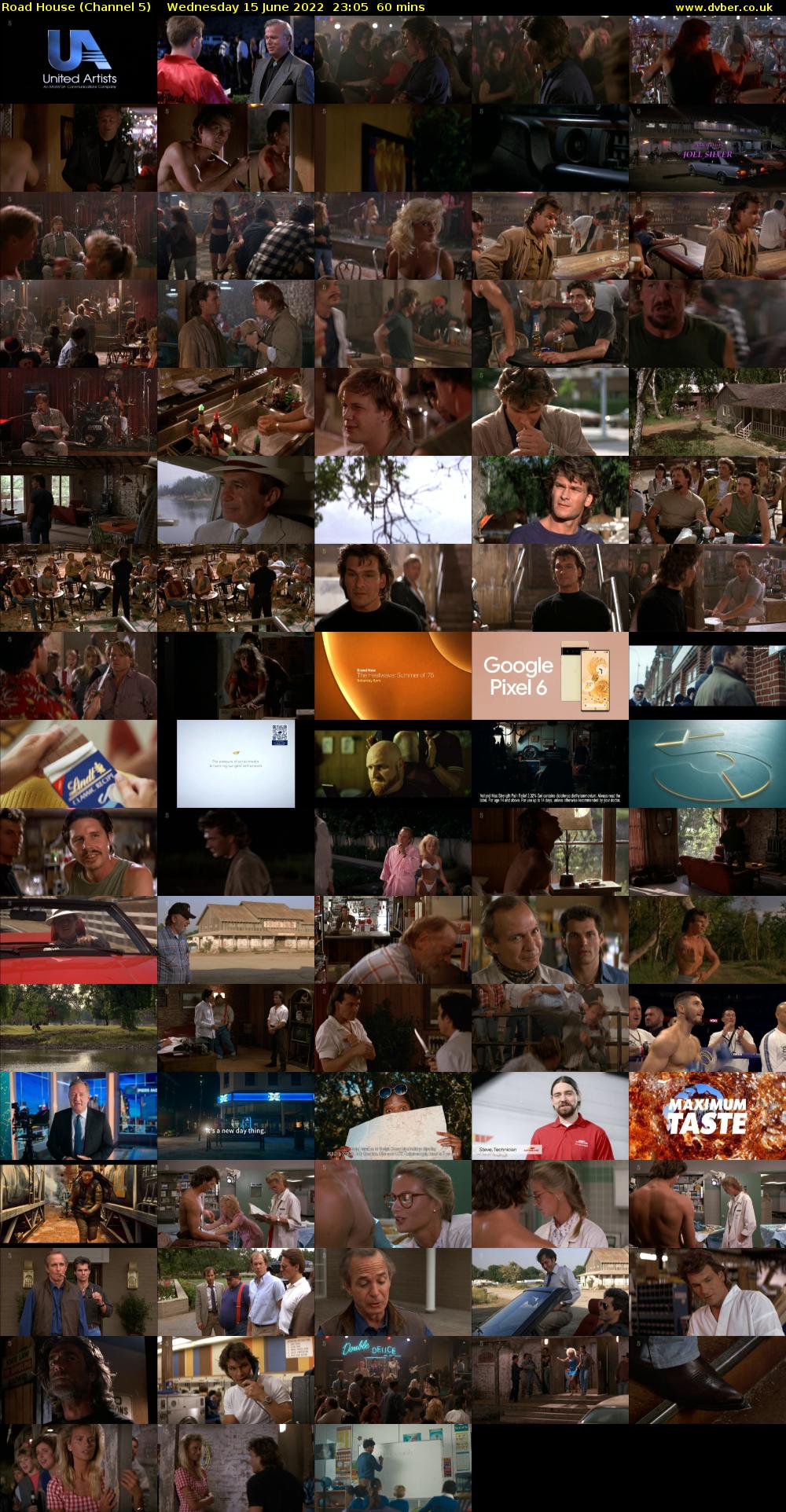 Road House (Channel 5) Wednesday 15 June 2022 23:05 - 00:05