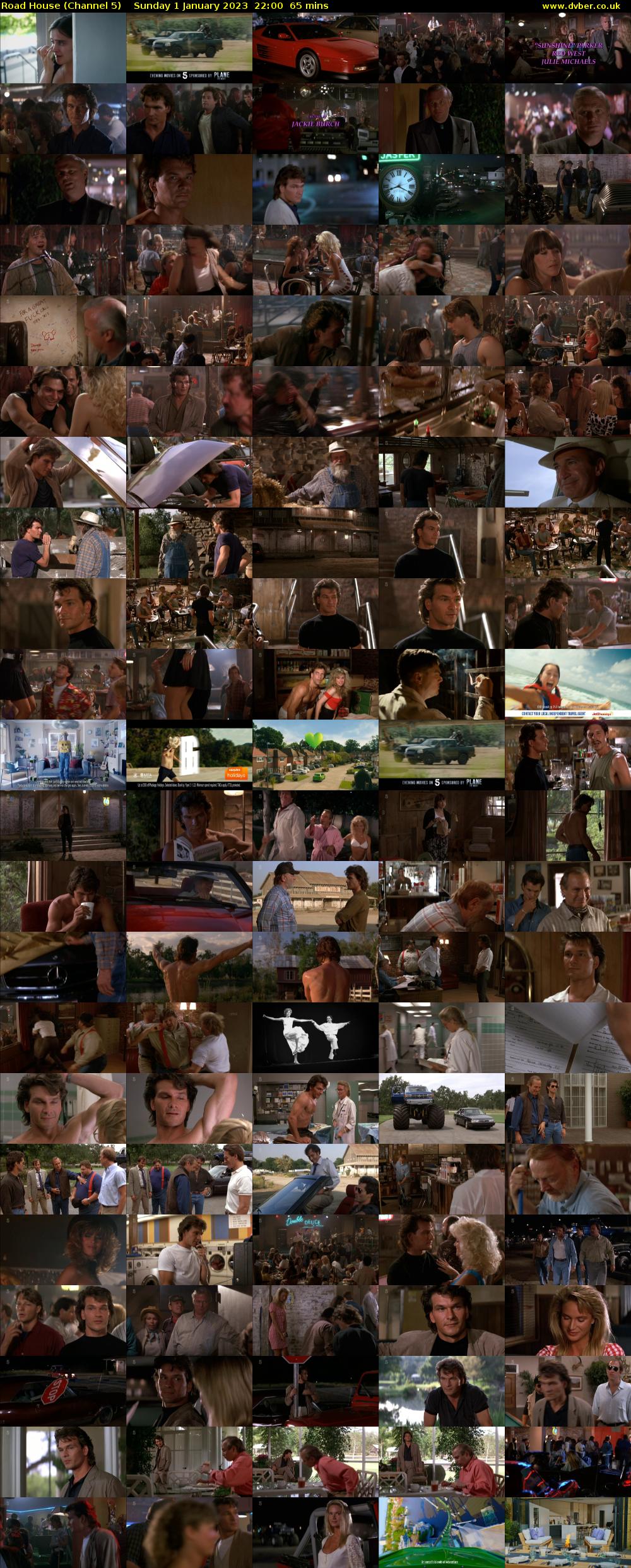 Road House (Channel 5) Sunday 1 January 2023 22:00 - 23:05