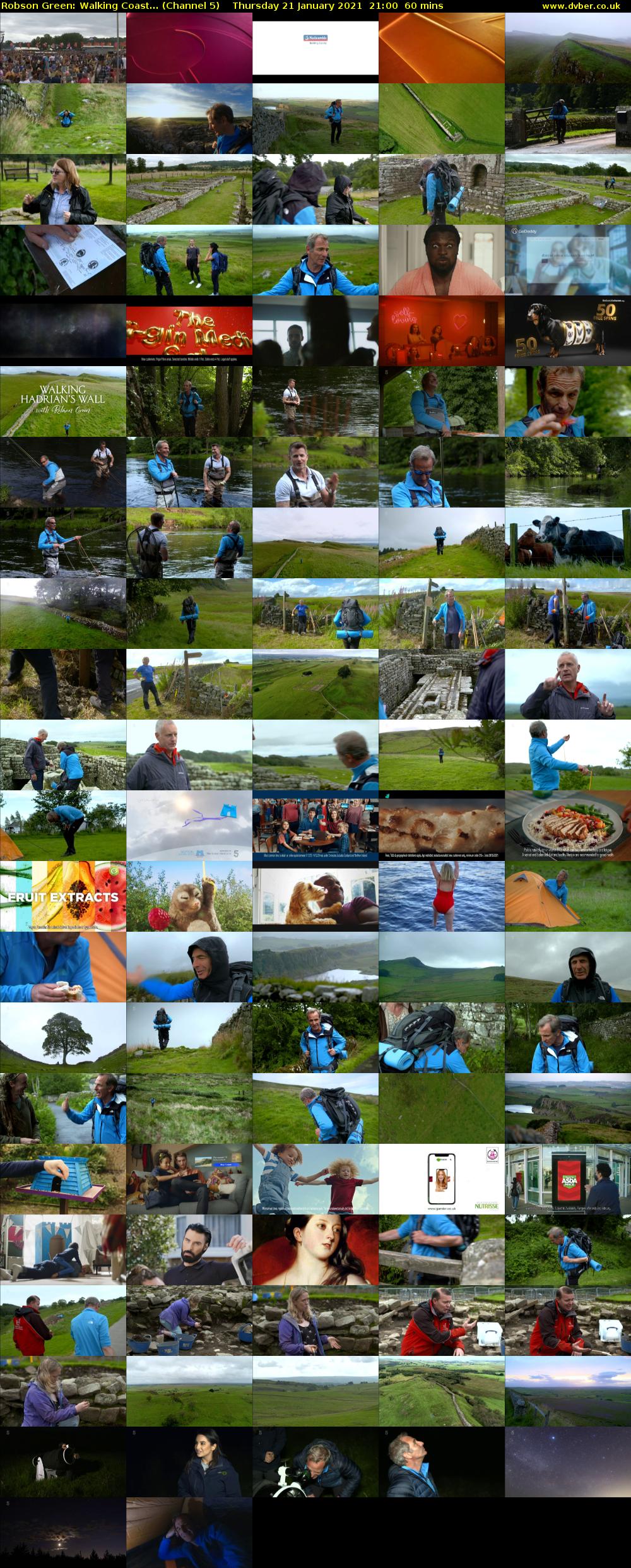Robson Green: Walking Coast... (Channel 5) Thursday 21 January 2021 21:00 - 22:00