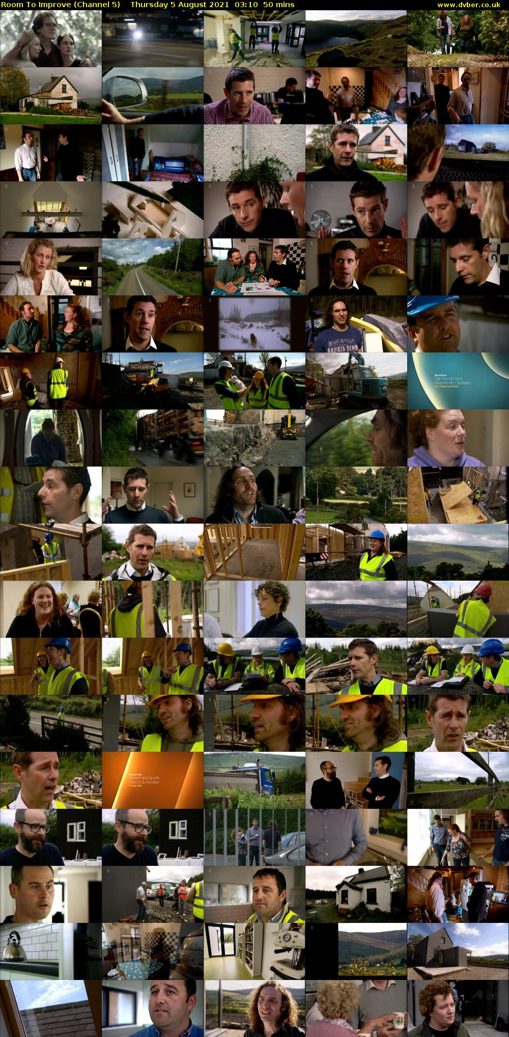 Room To Improve (Channel 5) Thursday 5 August 2021 03:10 - 04:00