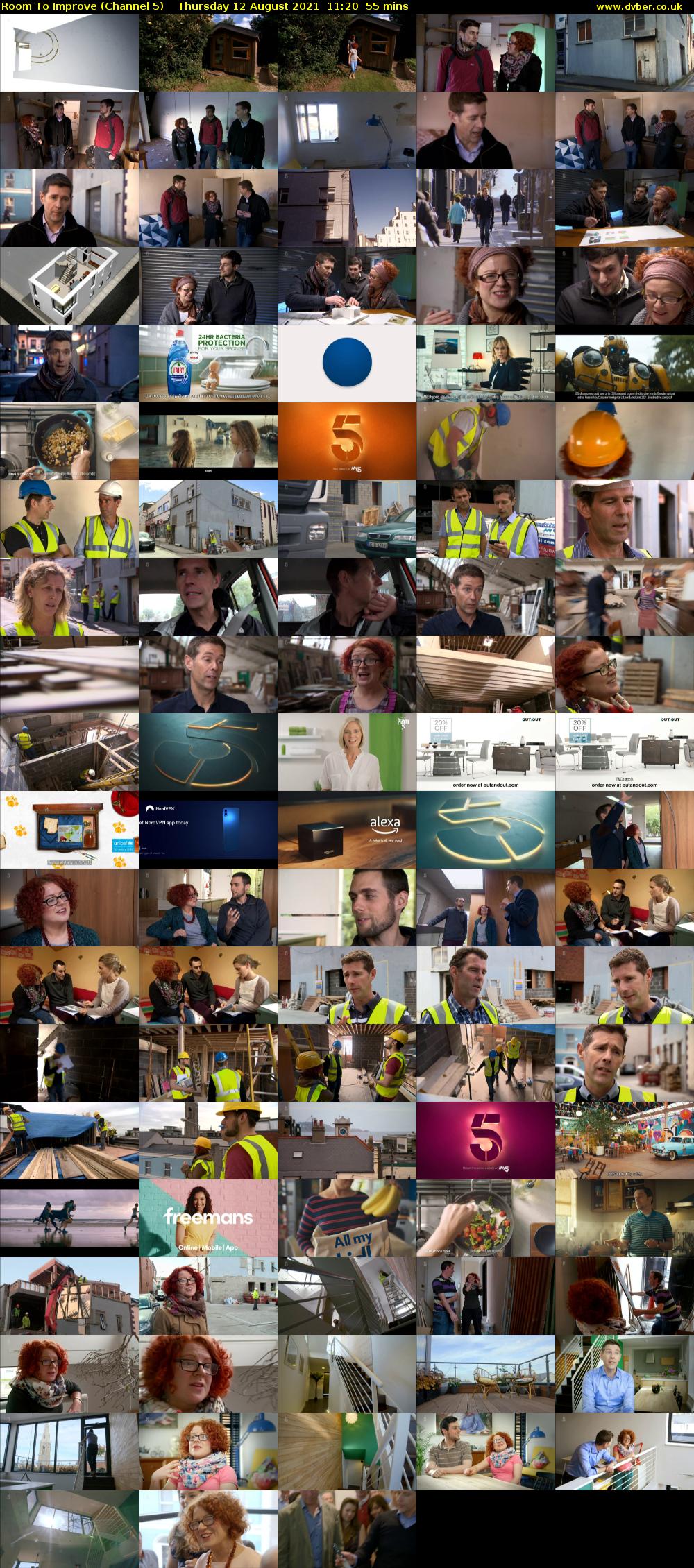 Room To Improve (Channel 5) Thursday 12 August 2021 11:20 - 12:15