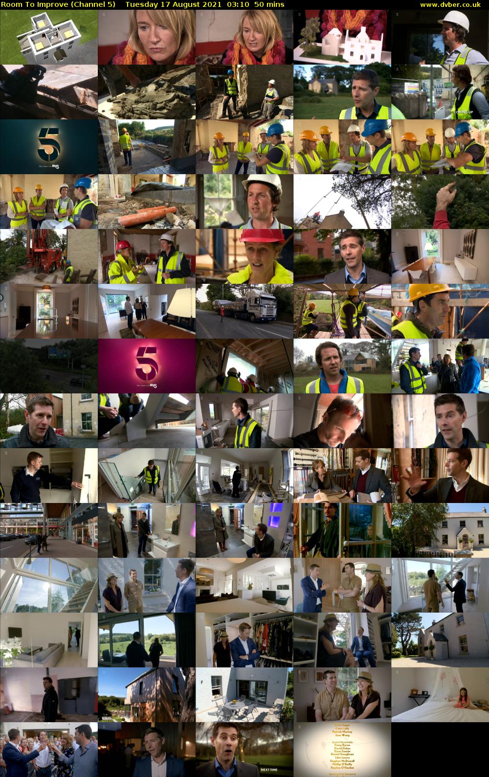 Room To Improve (Channel 5) Tuesday 17 August 2021 03:10 - 04:00