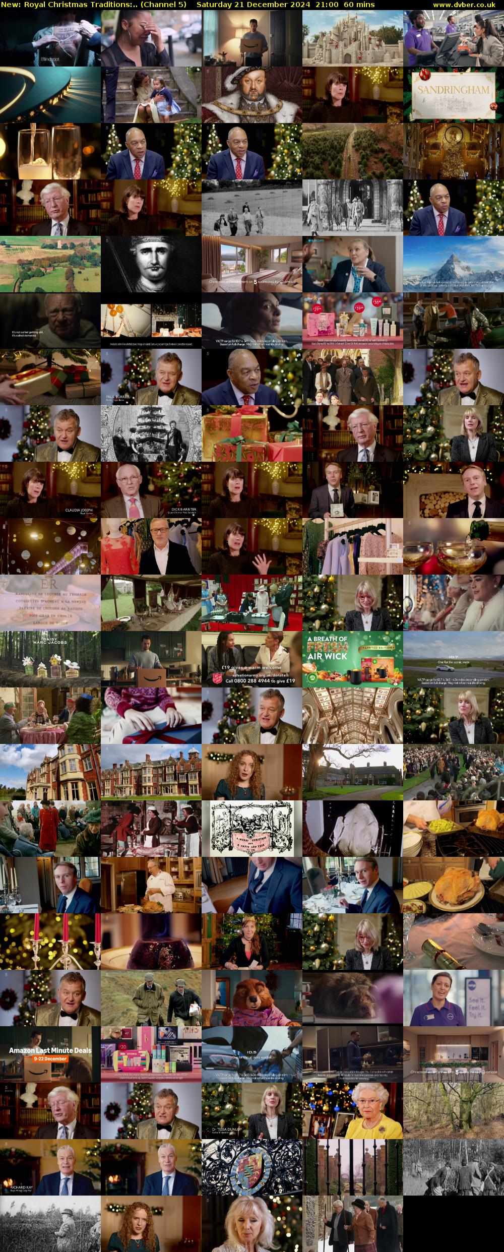 Royal Christmas Traditions:.. (Channel 5) Saturday 21 December 2024 21:00 - 22:00