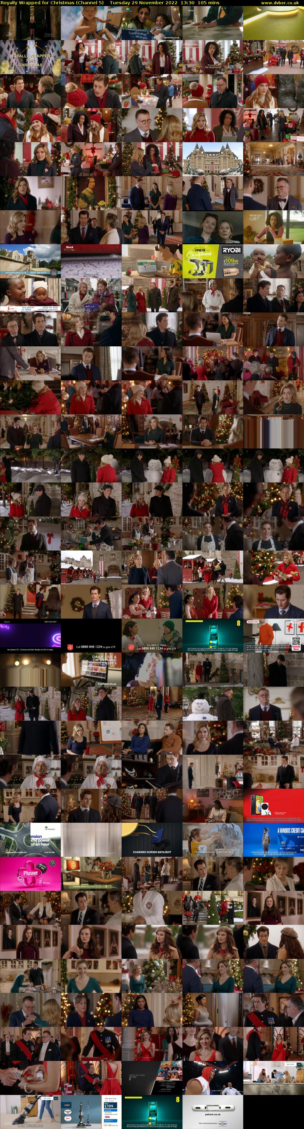 Royally Wrapped for Christmas (Channel 5) Tuesday 29 November 2022 13:30 - 15:15
