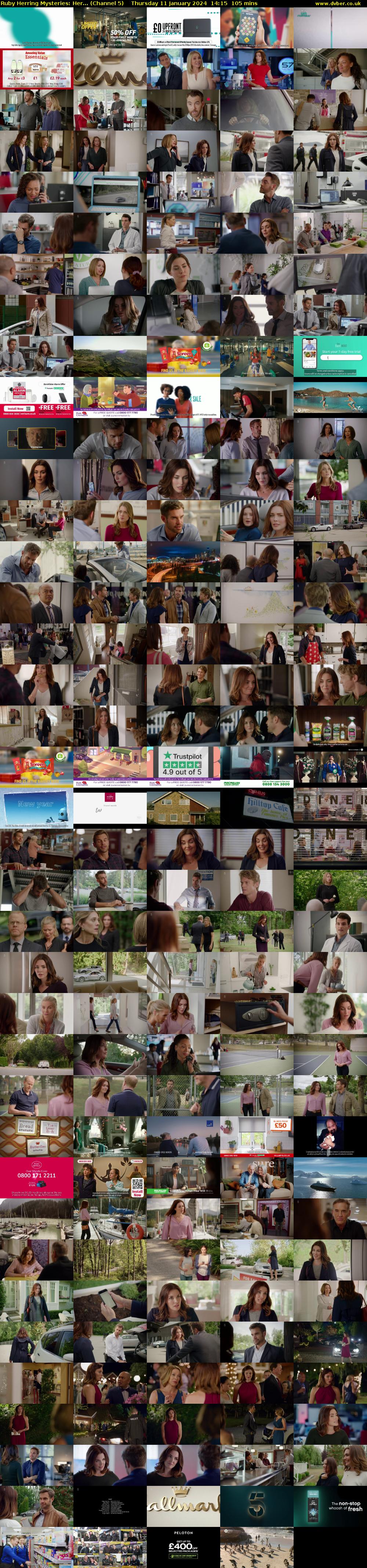 Ruby Herring Mysteries: Her... (Channel 5) Thursday 11 January 2024 14:15 - 16:00