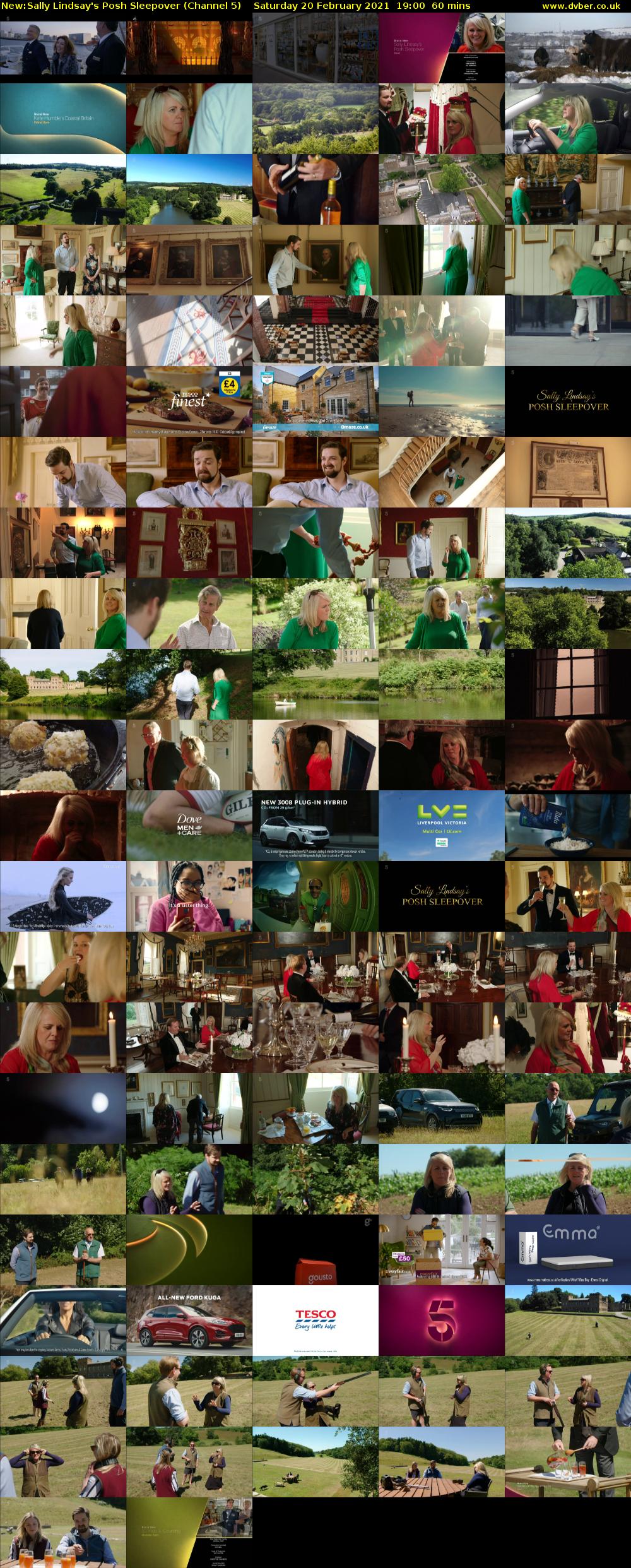 Sally Lindsay's Posh Sleepover (Channel 5) Saturday 20 February 2021 19:00 - 20:00