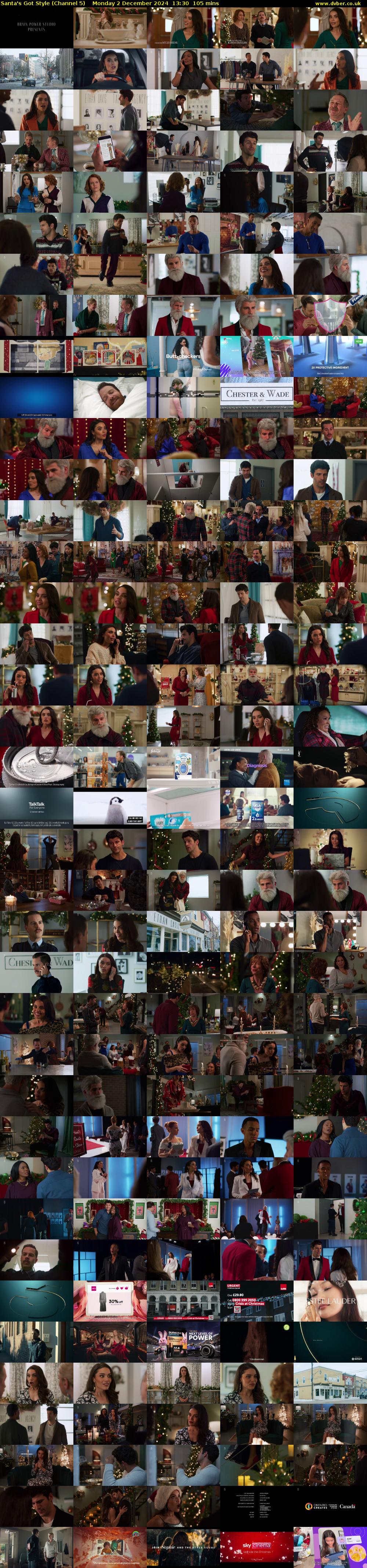 Santa's Got Style (Channel 5) Monday 2 December 2024 13:30 - 15:15