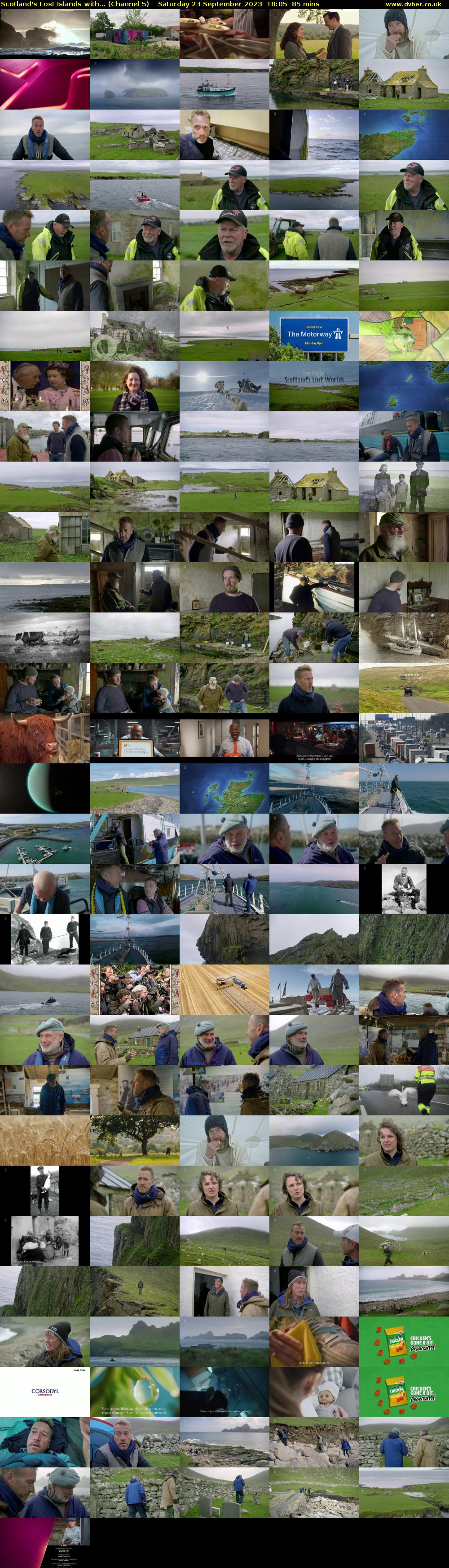 Scotland's Lost Islands with... (Channel 5) Saturday 23 September 2023 18:05 - 19:30