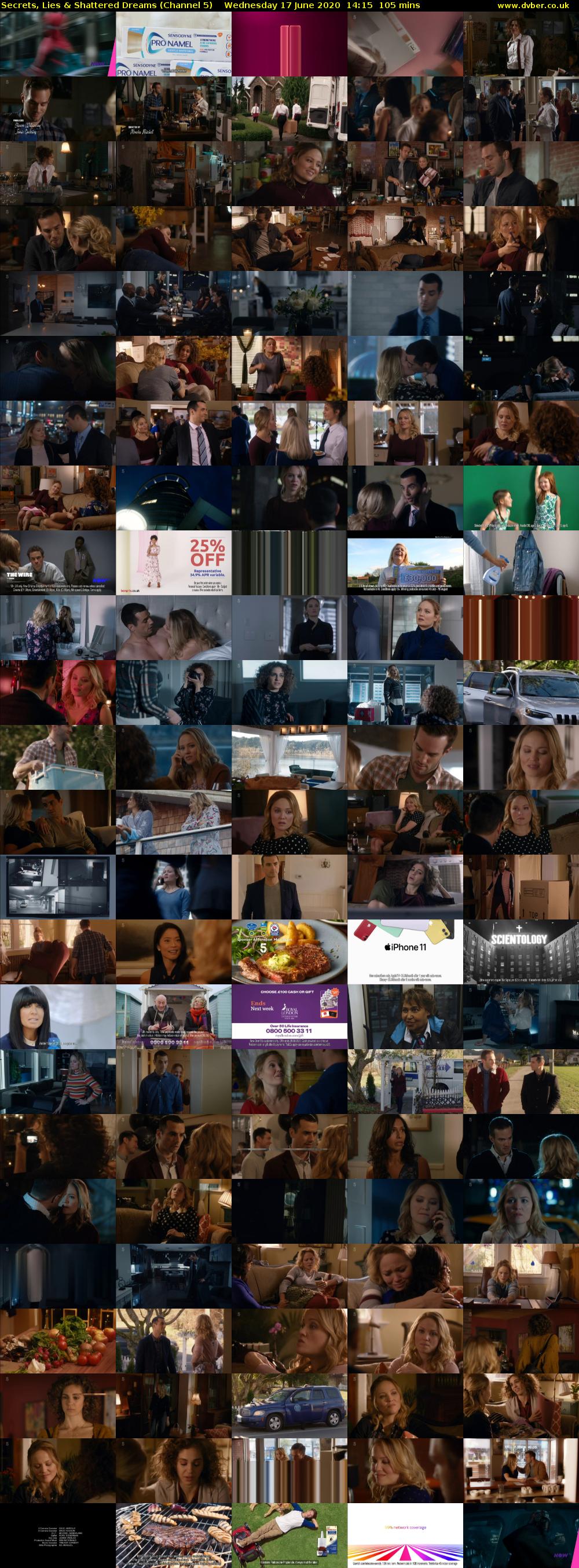 Secrets, Lies & Shattered Dreams (Channel 5) Wednesday 17 June 2020 14:15 - 16:00