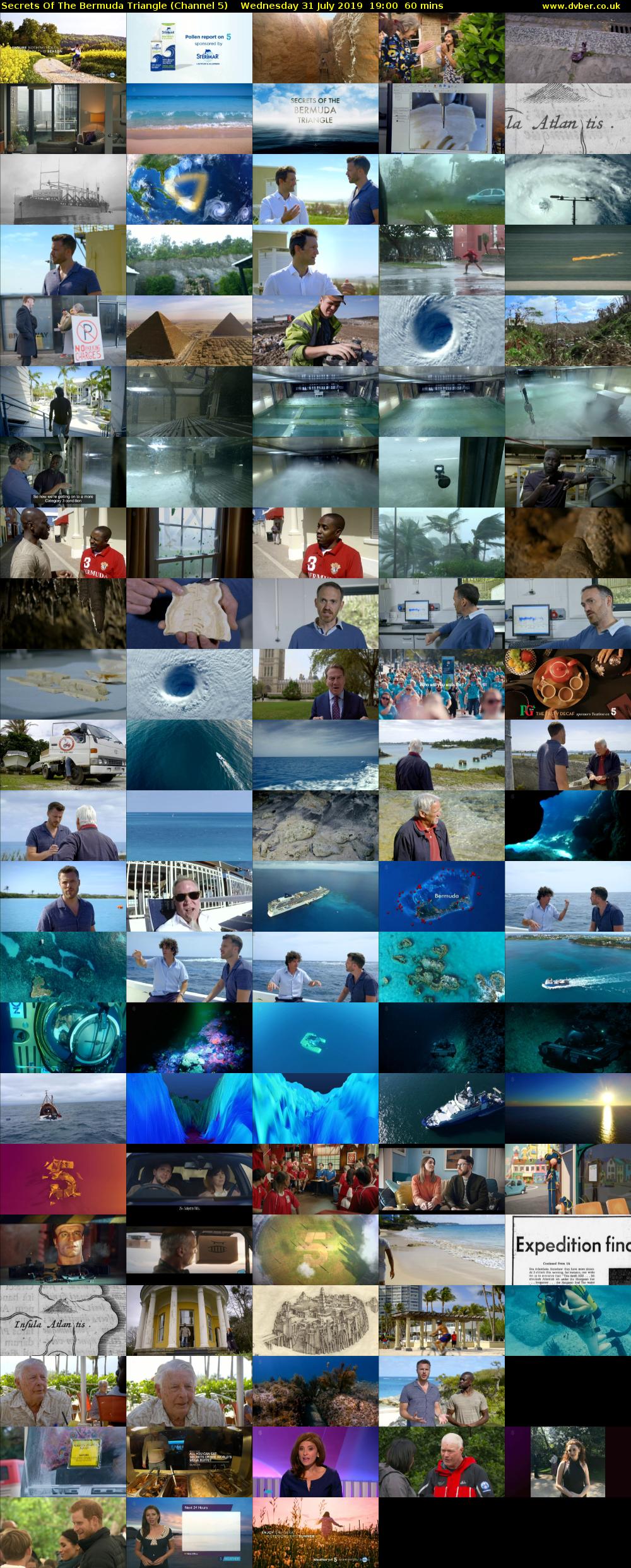 Secrets Of The Bermuda Triangle (Channel 5) Wednesday 31 July 2019 19:00 - 20:00