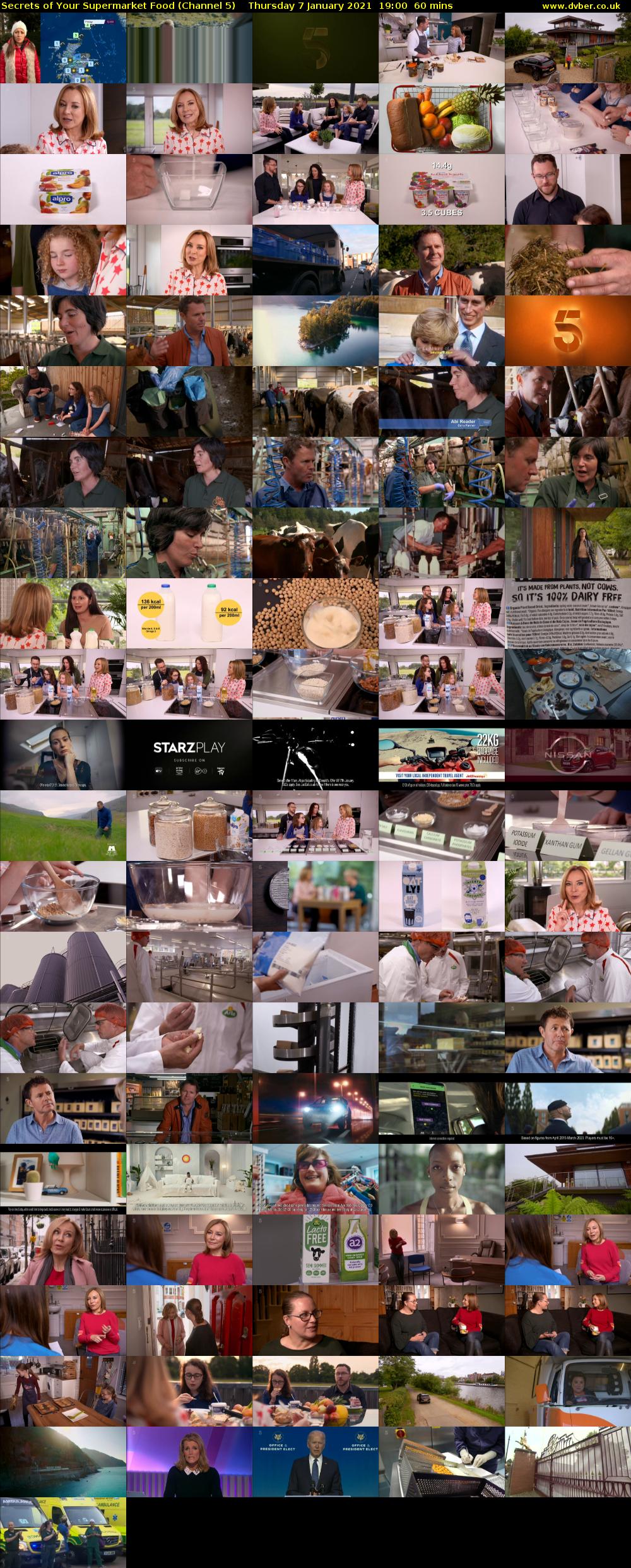 Secrets of Your Supermarket Food (Channel 5) Thursday 7 January 2021 19:00 - 20:00