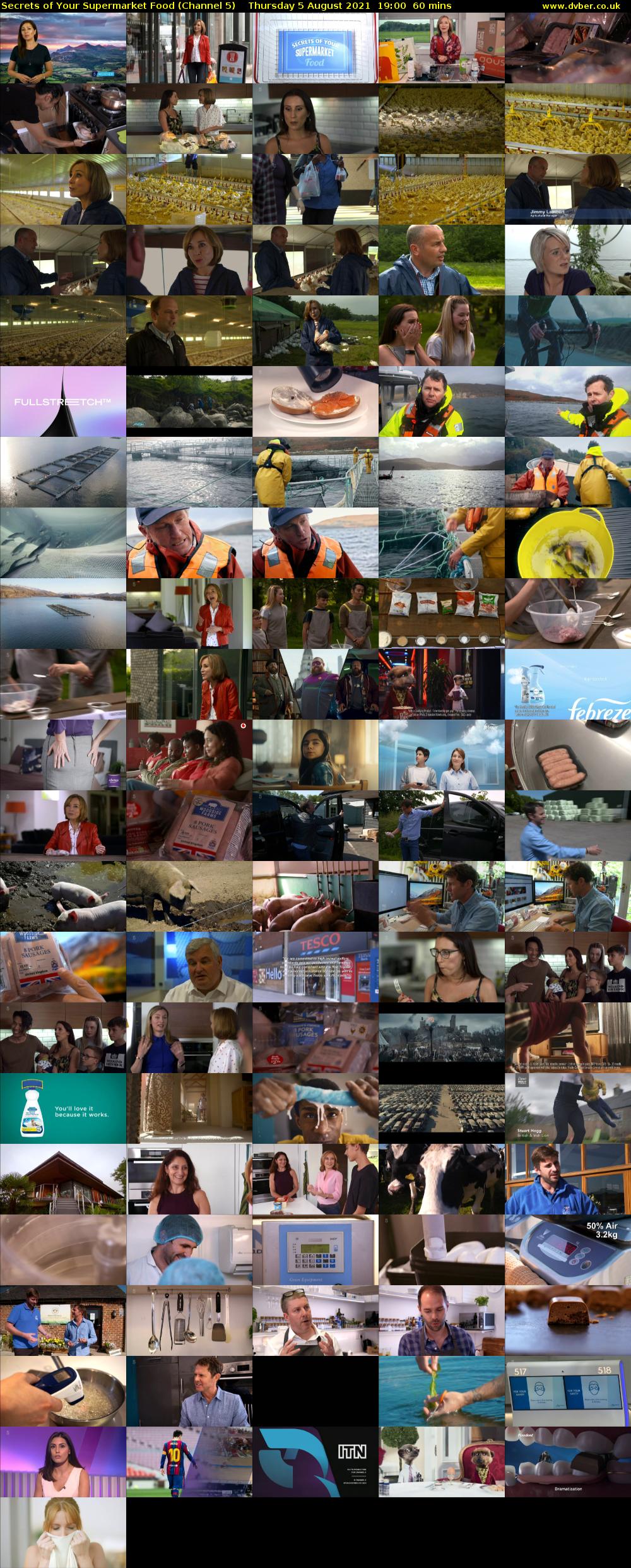 Secrets of Your Supermarket Food (Channel 5) Thursday 5 August 2021 19:00 - 20:00