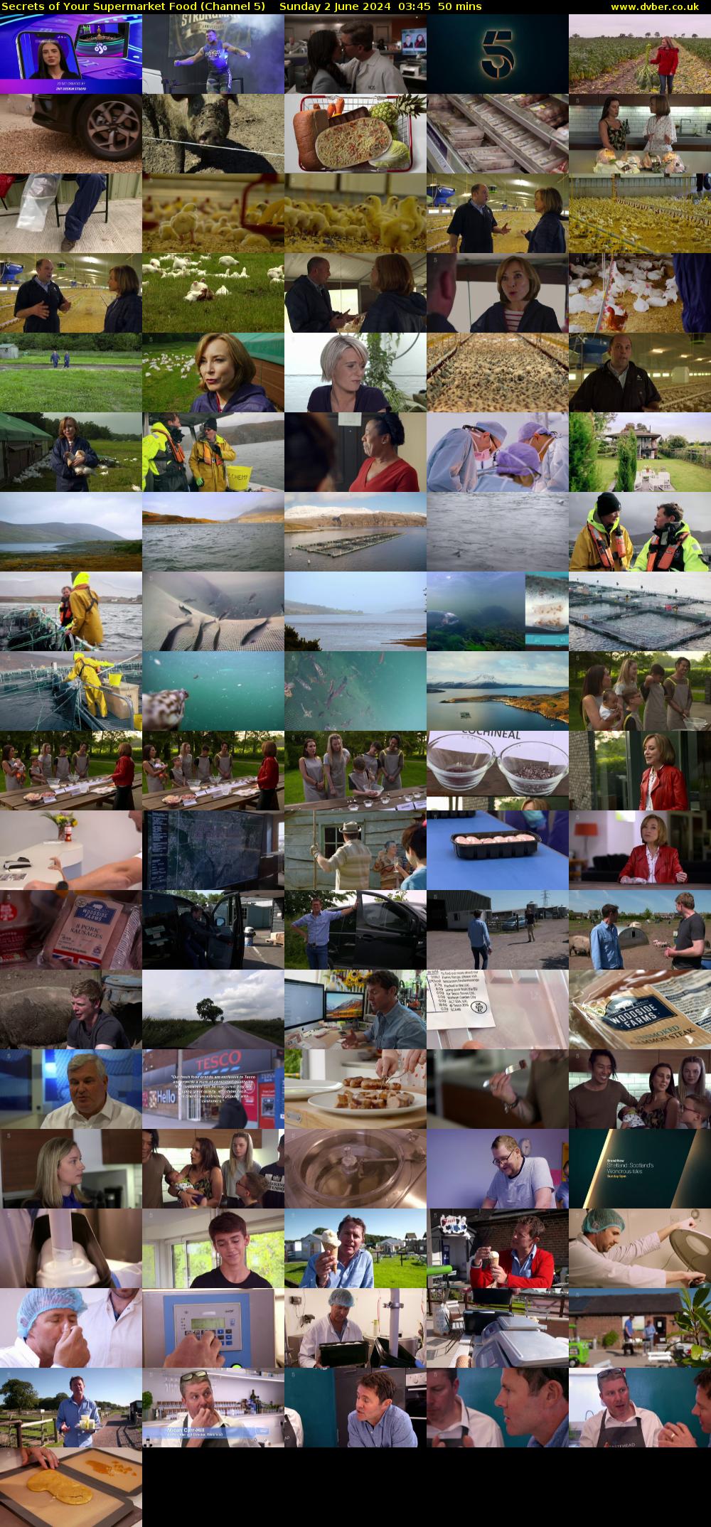 Secrets of Your Supermarket Food (Channel 5) Sunday 2 June 2024 03:45 - 04:35