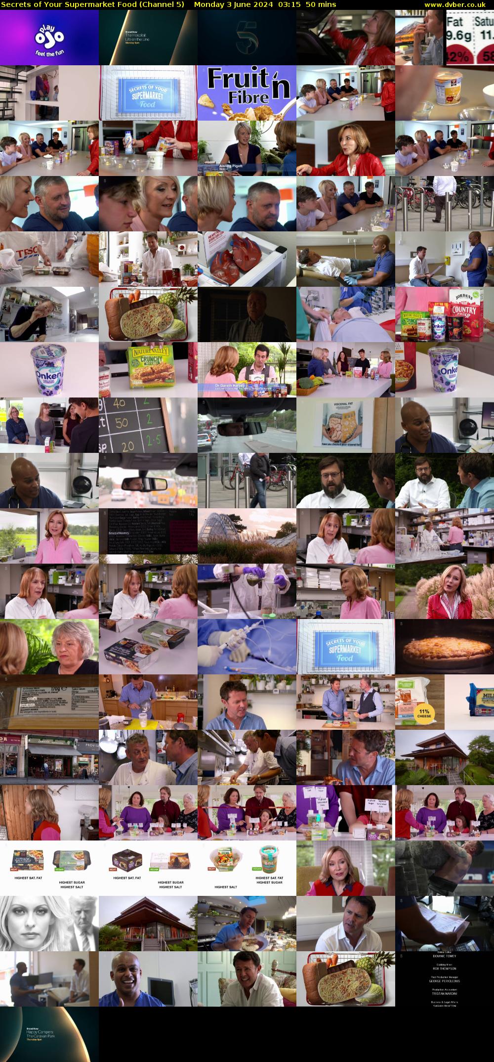 Secrets of Your Supermarket Food (Channel 5) Monday 3 June 2024 03:15 - 04:05