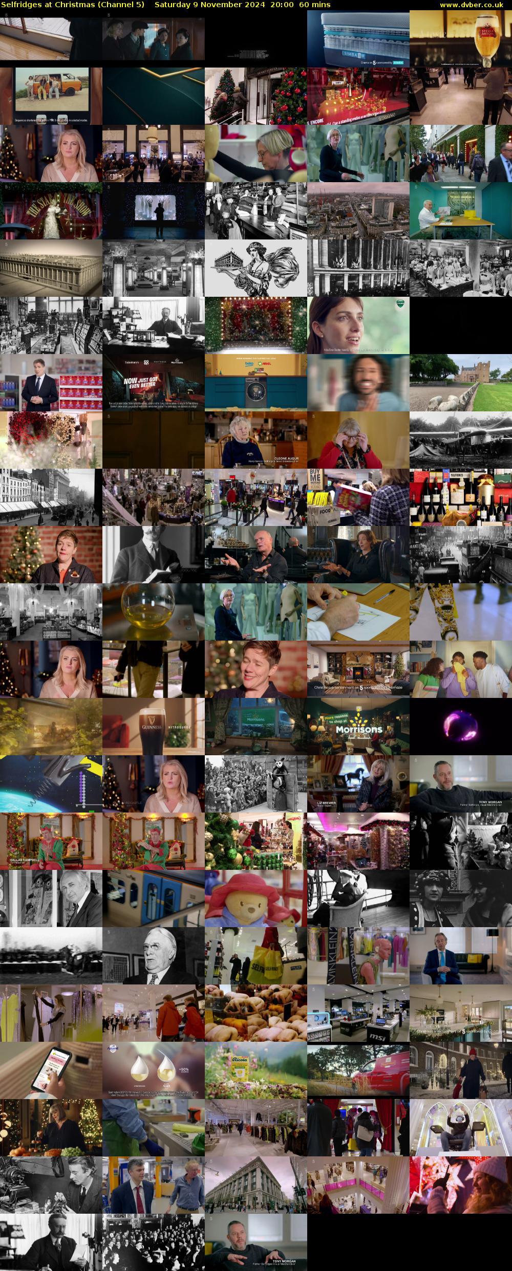 Selfridges at Christmas (Channel 5) Saturday 9 November 2024 20:00 - 21:00