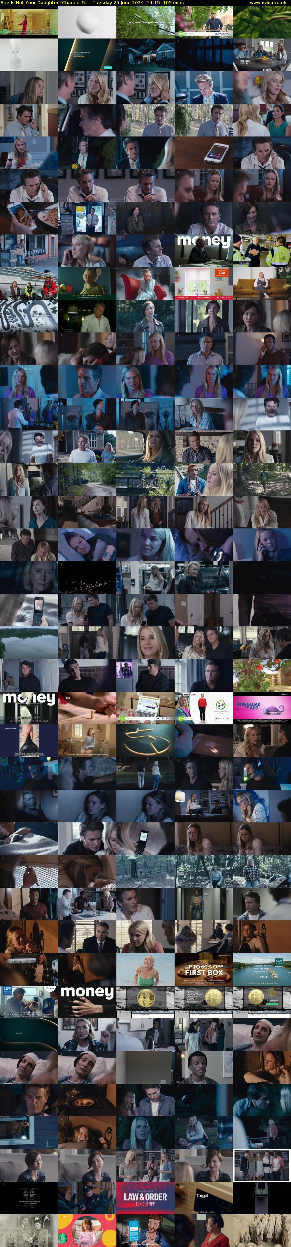 She is Not Your Daughter (Channel 5) Tuesday 25 June 2024 14:15 - 16:00