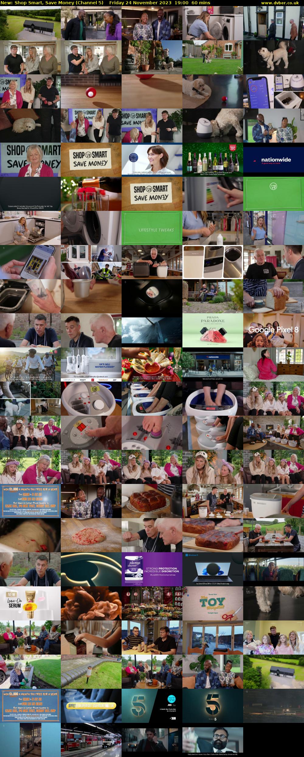 Shop Smart, Save Money (Channel 5) Friday 24 November 2023 19:00 - 20:00