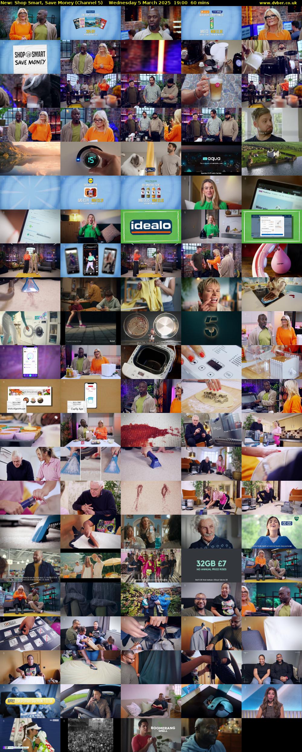 Shop Smart, Save Money (Channel 5) Wednesday 5 March 2025 19:00 - 20:00