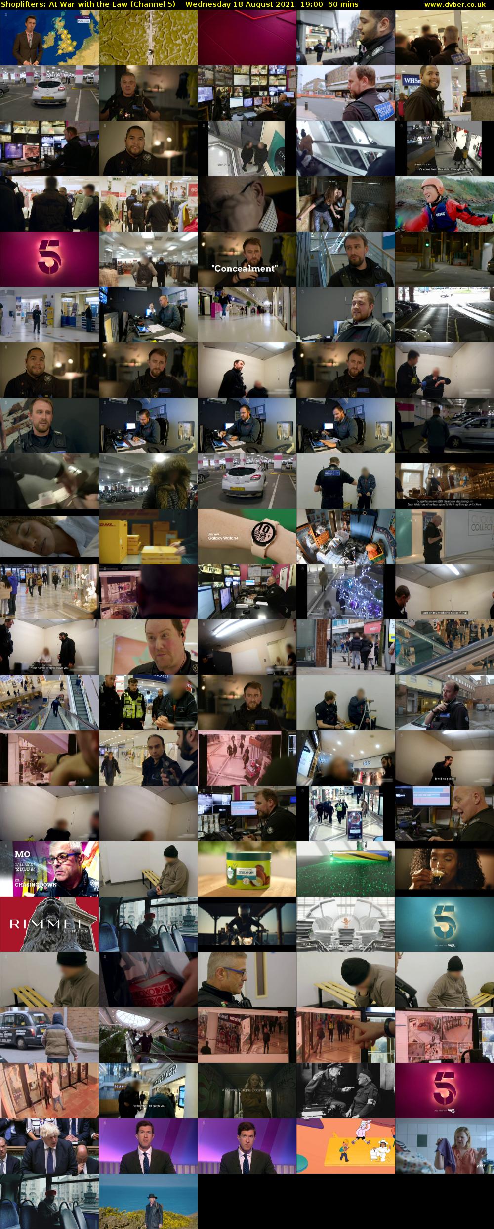 Shoplifters: At War with the Law (Channel 5) Wednesday 18 August 2021 19:00 - 20:00