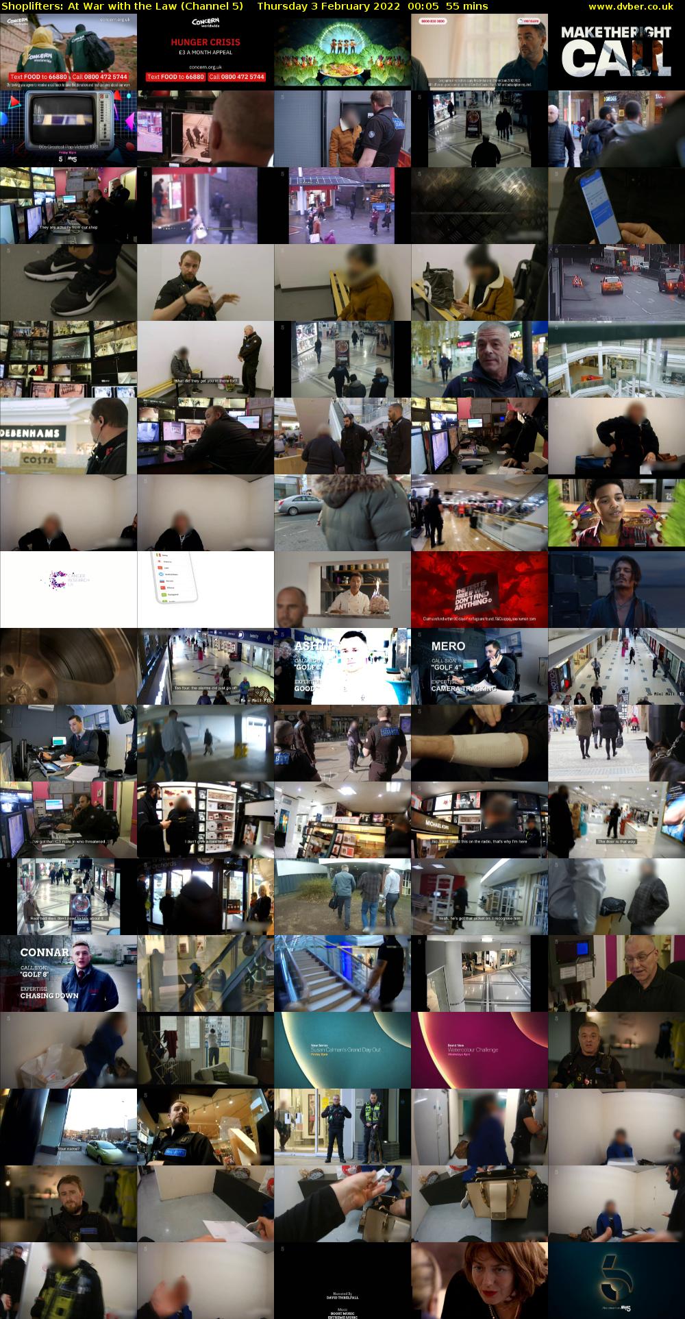 Shoplifters: At War with the Law (Channel 5) Thursday 3 February 2022 00:05 - 01:00