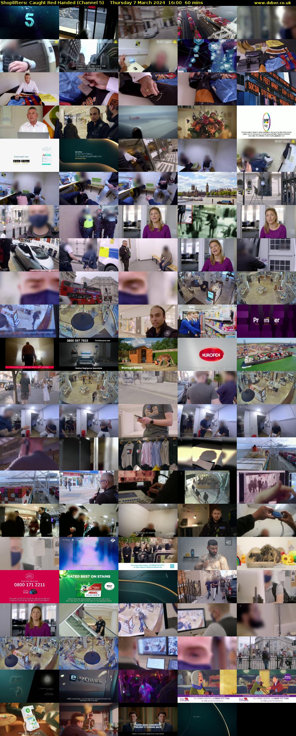 Shoplifters: Caught Red Handed (Channel 5) Thursday 7 March 2024 16:00 - 17:00