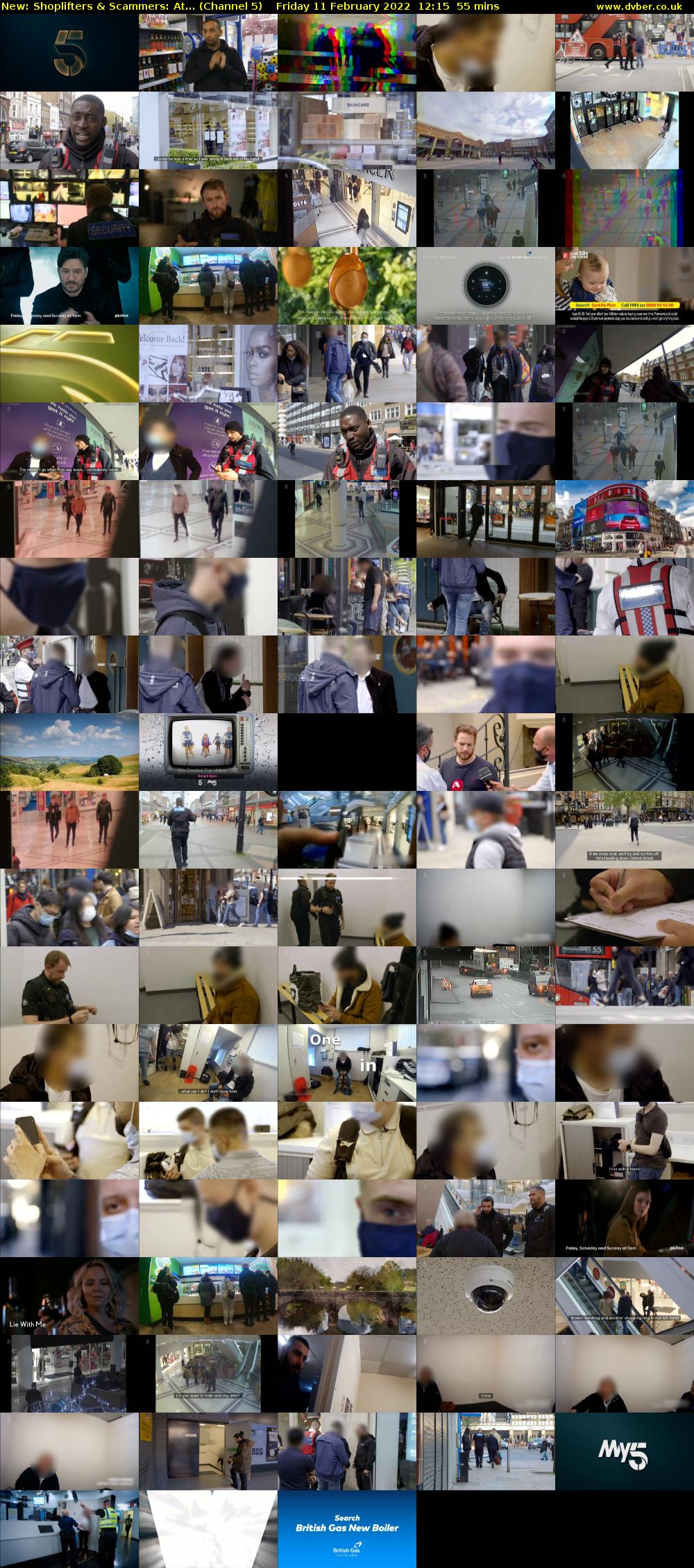 Shoplifters & Scammers: At... (Channel 5) Friday 11 February 2022 12:15 - 13:10