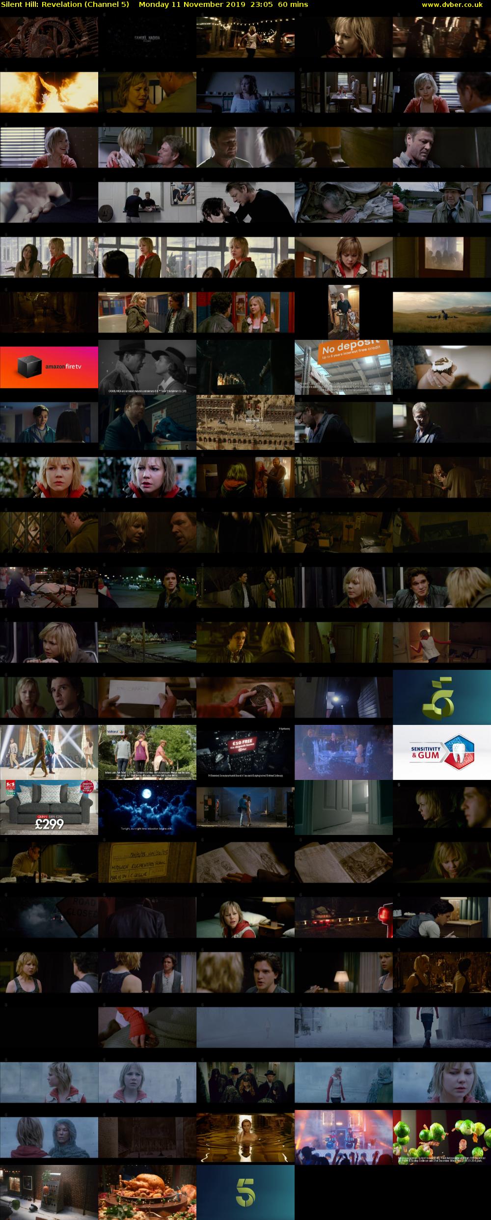 Silent Hill: Revelation (Channel 5) Monday 11 November 2019 23:05 - 00:05