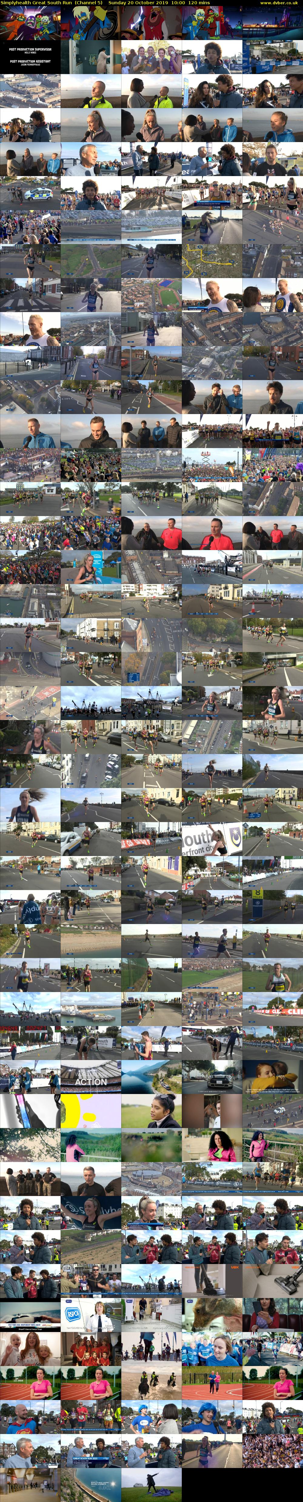 Simplyhealth Great South Run  (Channel 5) Sunday 20 October 2019 10:00 - 12:00