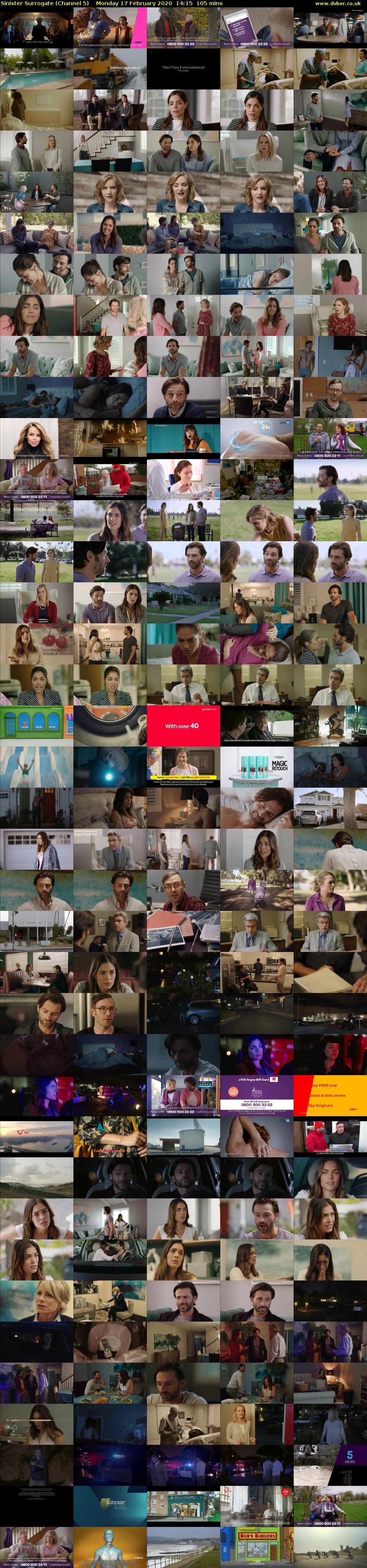 Sinister Surrogate (Channel 5) Monday 17 February 2020 14:15 - 16:00