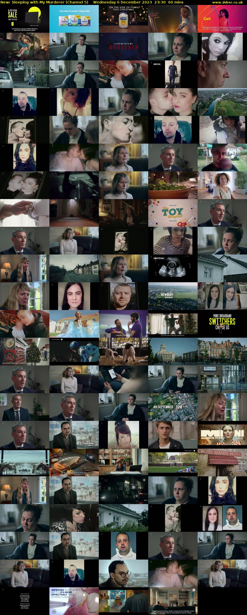Sleeping with My Murderer (Channel 5) Wednesday 6 December 2023 23:30 - 00:30