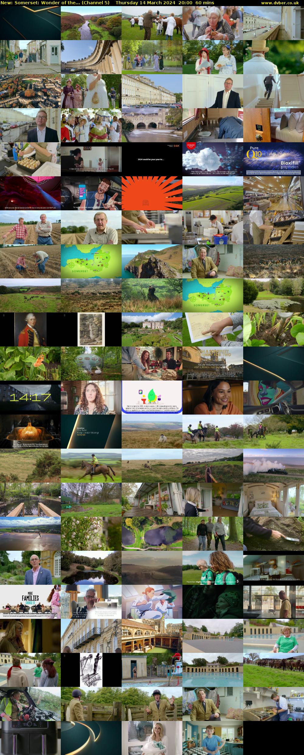 Somerset: Wonder of the... (Channel 5) Thursday 14 March 2024 20:00 - 21:00