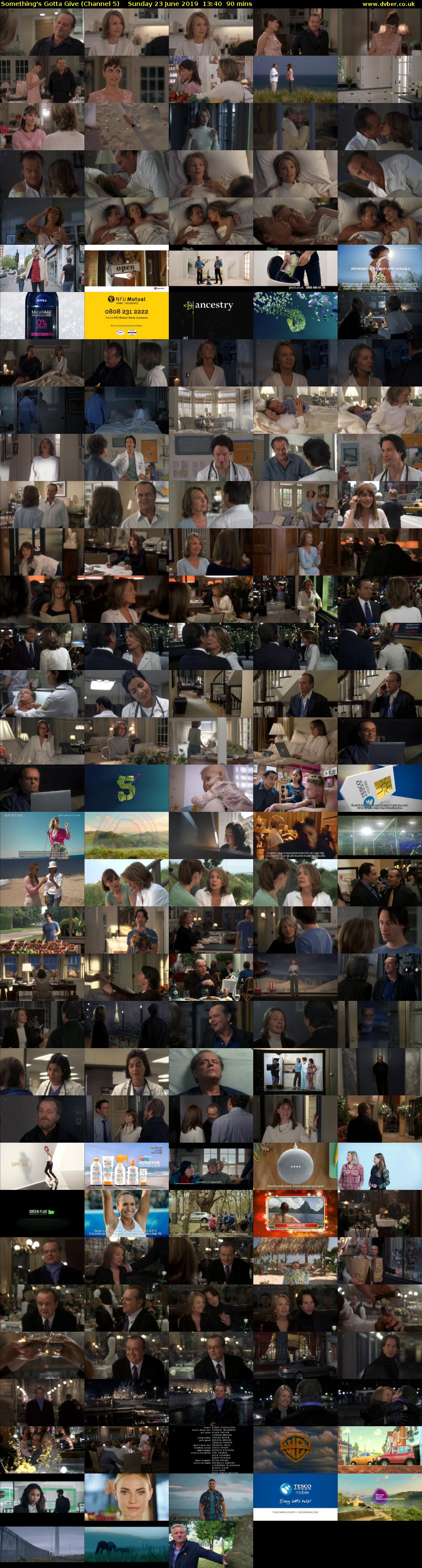 Something's Gotta Give (Channel 5) Sunday 23 June 2019 13:40 - 15:10