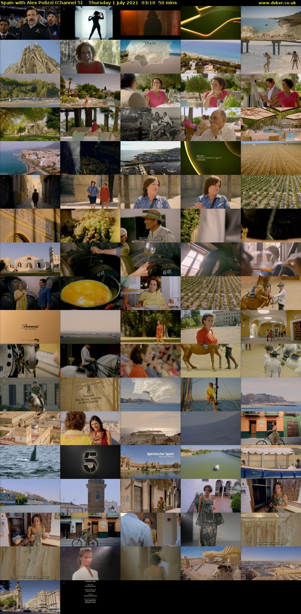 Spain with Alex Polizzi (Channel 5) Thursday 1 July 2021 03:10 - 04:00
