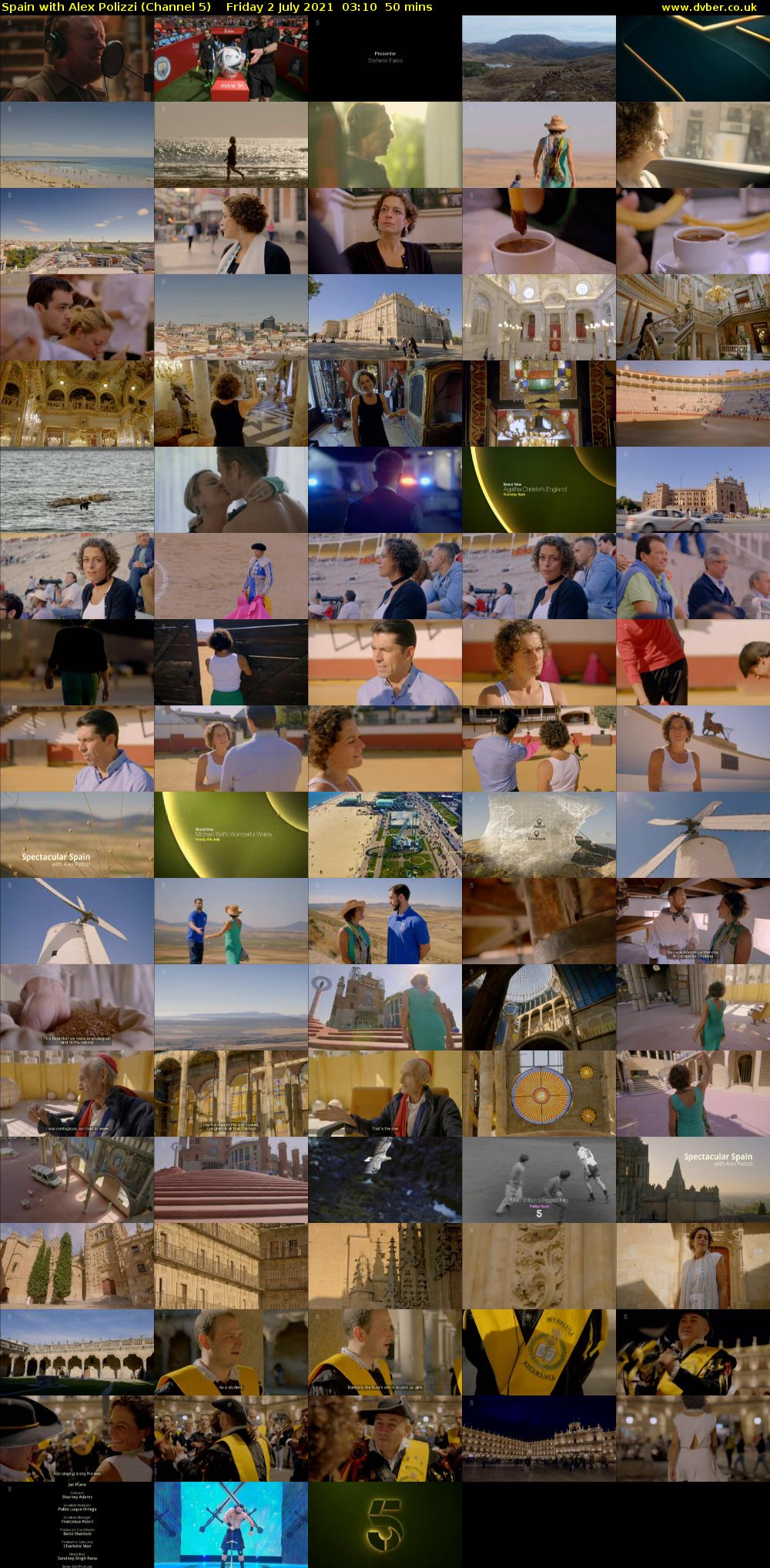 Spain with Alex Polizzi (Channel 5) Friday 2 July 2021 03:10 - 04:00