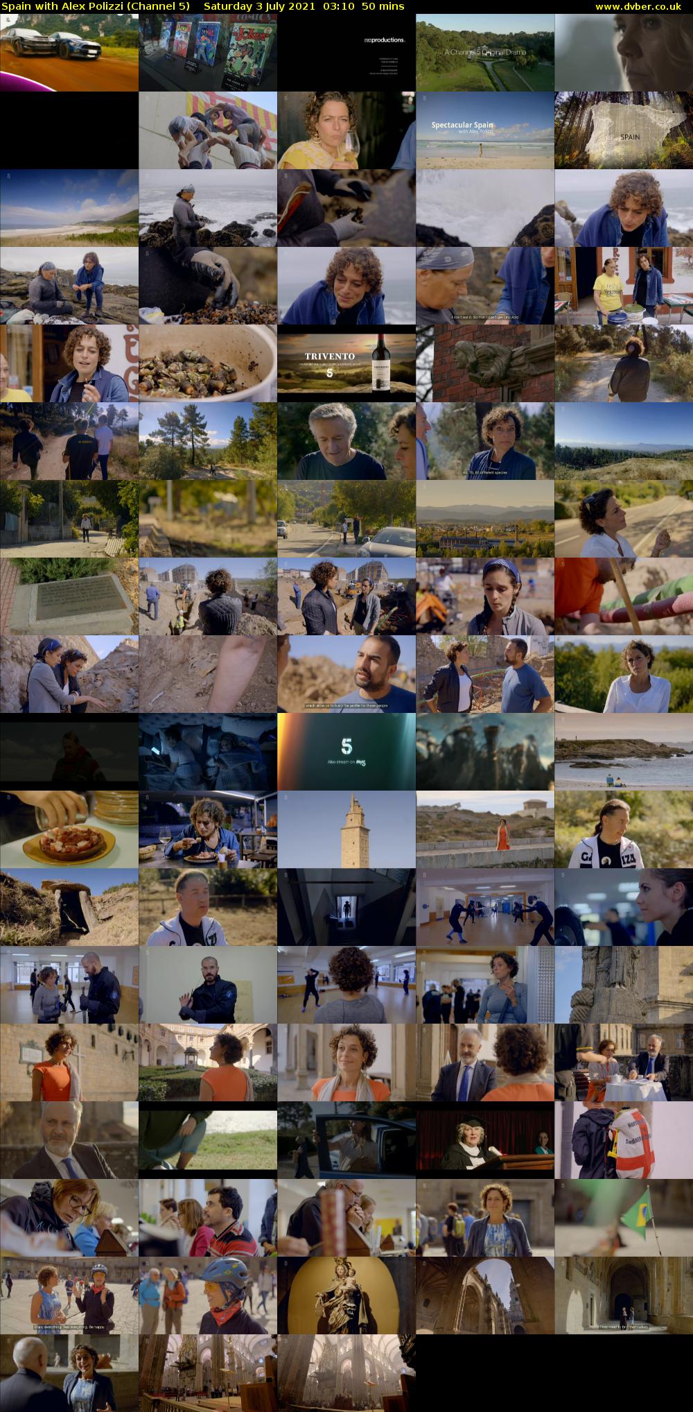 Spain with Alex Polizzi (Channel 5) Saturday 3 July 2021 03:10 - 04:00