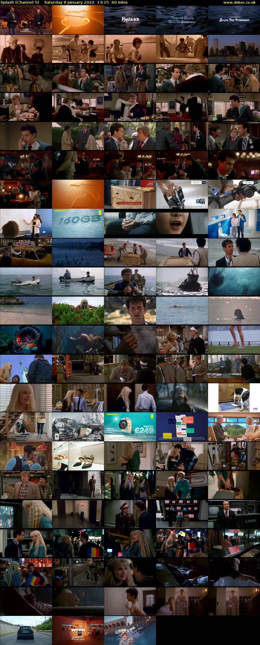 Splash (Channel 5) Saturday 8 January 2022 13:15 - 14:15