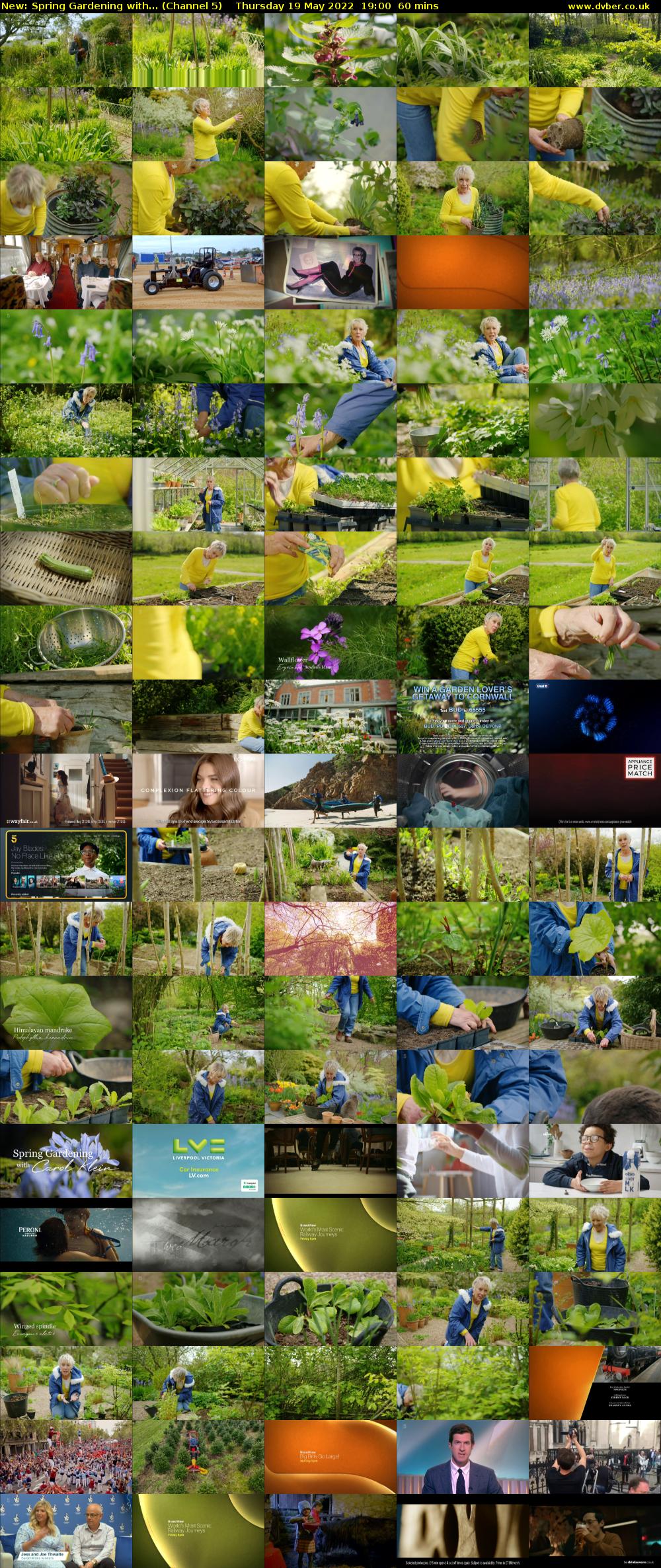 Spring Gardening with... (Channel 5) Thursday 19 May 2022 19:00 - 20:00