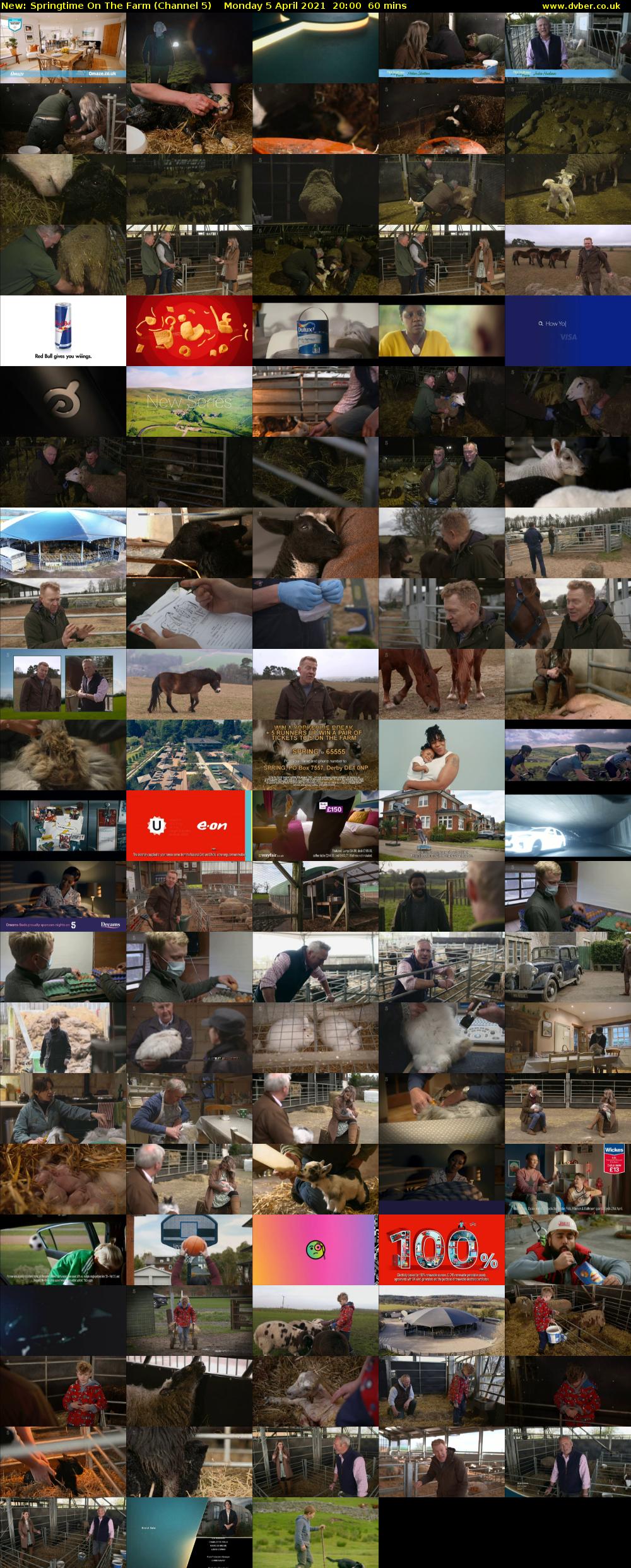 Springtime On The Farm (Channel 5) Monday 5 April 2021 20:00 - 21:00