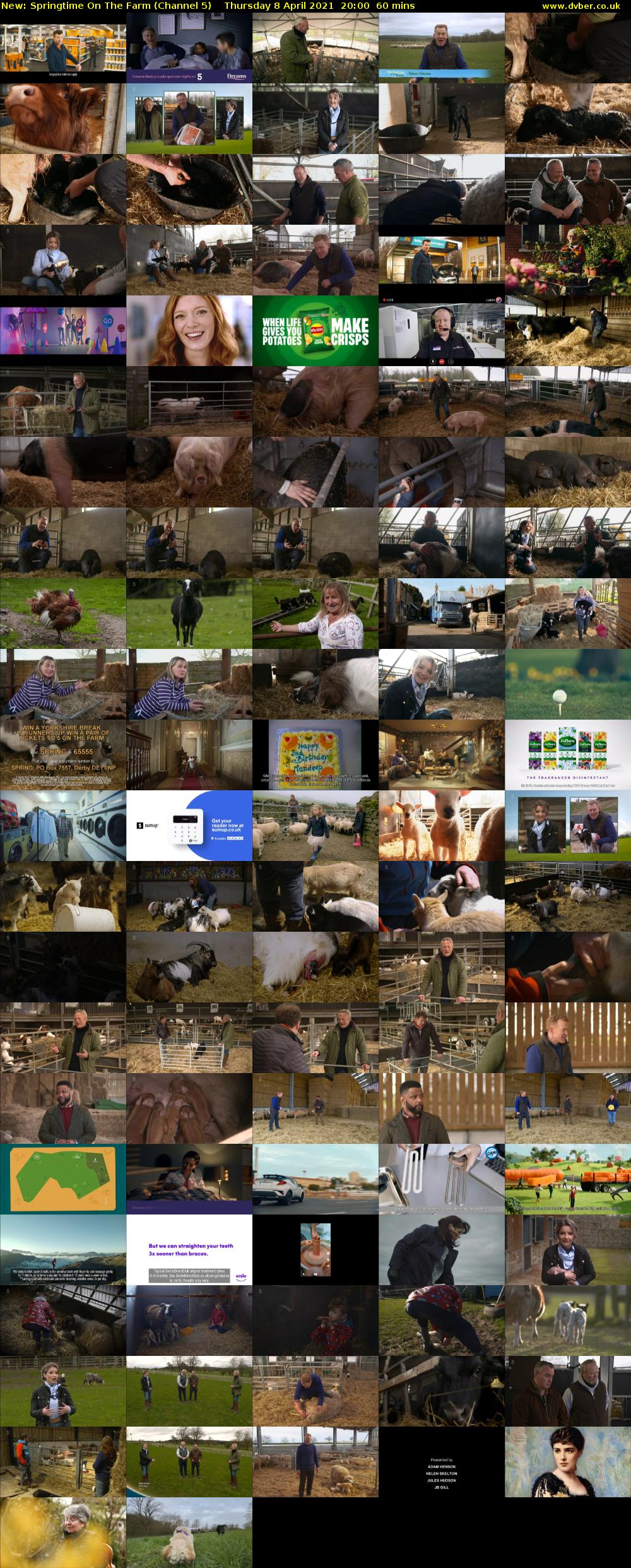 Springtime On The Farm (Channel 5) Thursday 8 April 2021 20:00 - 21:00