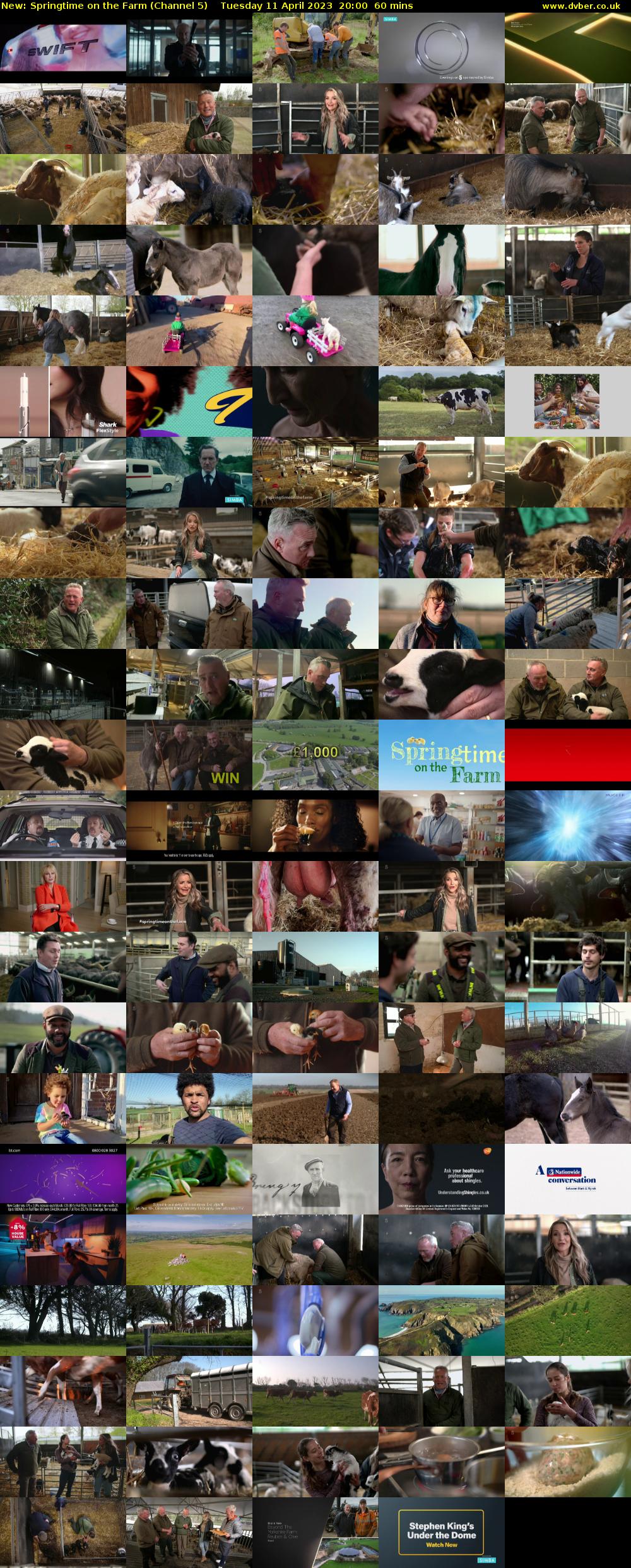 Springtime On The Farm (Channel 5) Tuesday 11 April 2023 20:00 - 21:00