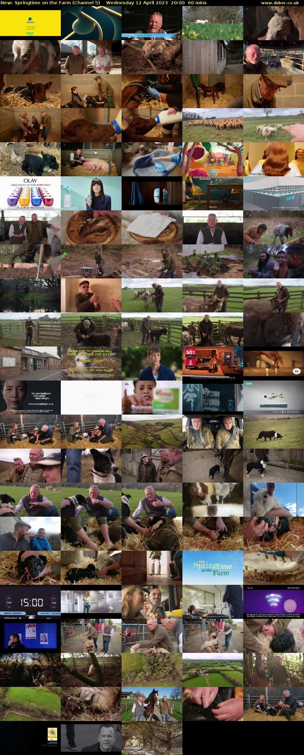 Springtime On The Farm (Channel 5) Wednesday 12 April 2023 20:00 - 21:00