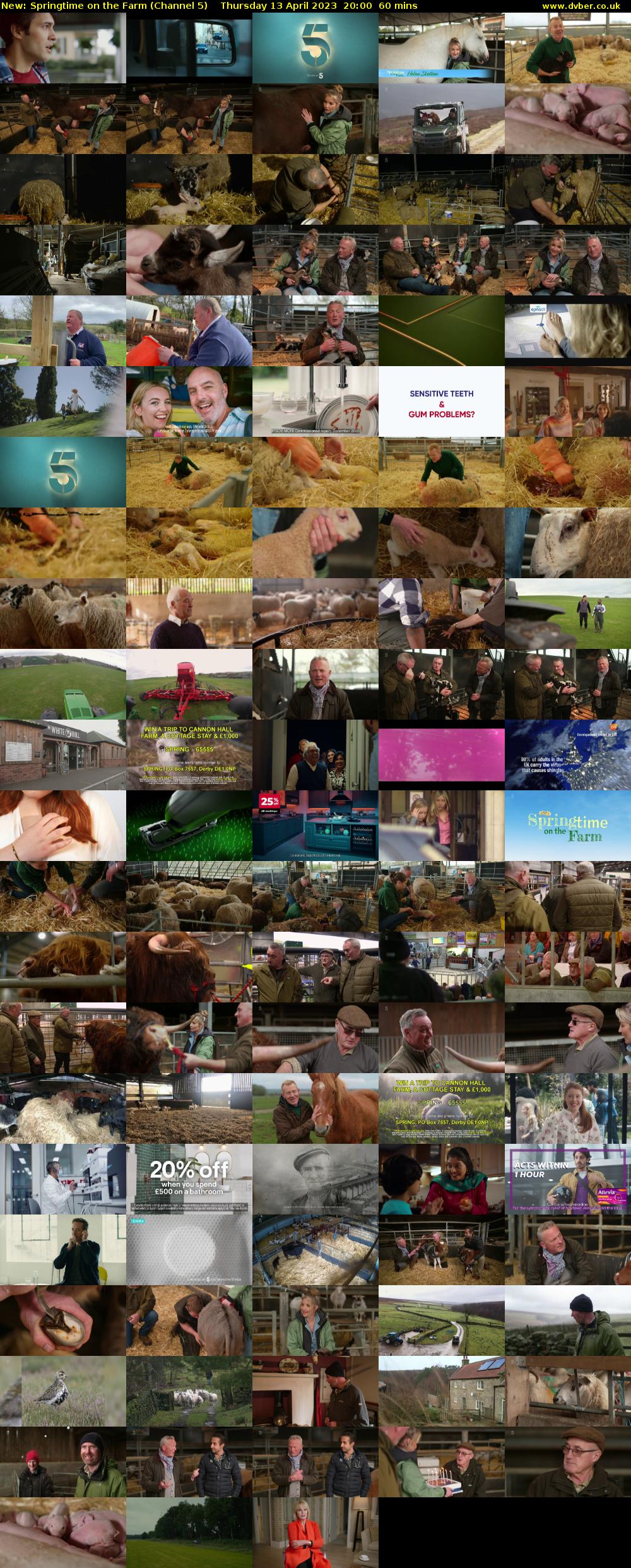 Springtime On The Farm (Channel 5) Thursday 13 April 2023 20:00 - 21:00