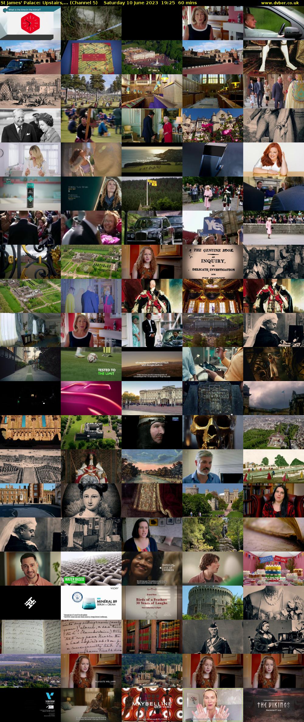 St James' Palace: Upstairs,... (Channel 5) Saturday 10 June 2023 19:25 - 20:25