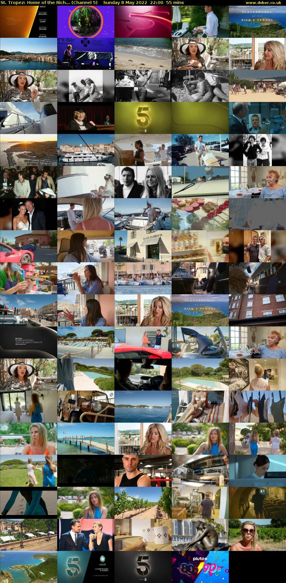St. Tropez: Home of the Rich... (Channel 5) Sunday 8 May 2022 22:00 - 22:55