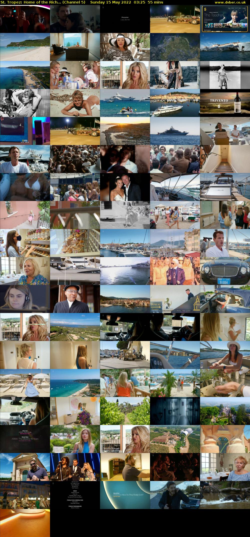 St. Tropez: Home of the Rich... (Channel 5) Sunday 15 May 2022 03:25 - 04:20