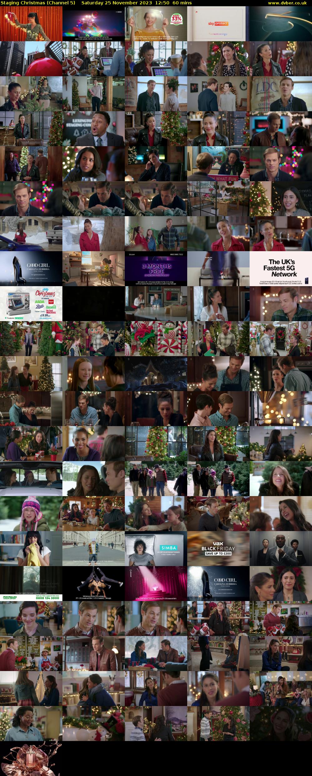 Staging Christmas (Channel 5) Saturday 25 November 2023 12:50 - 13:50