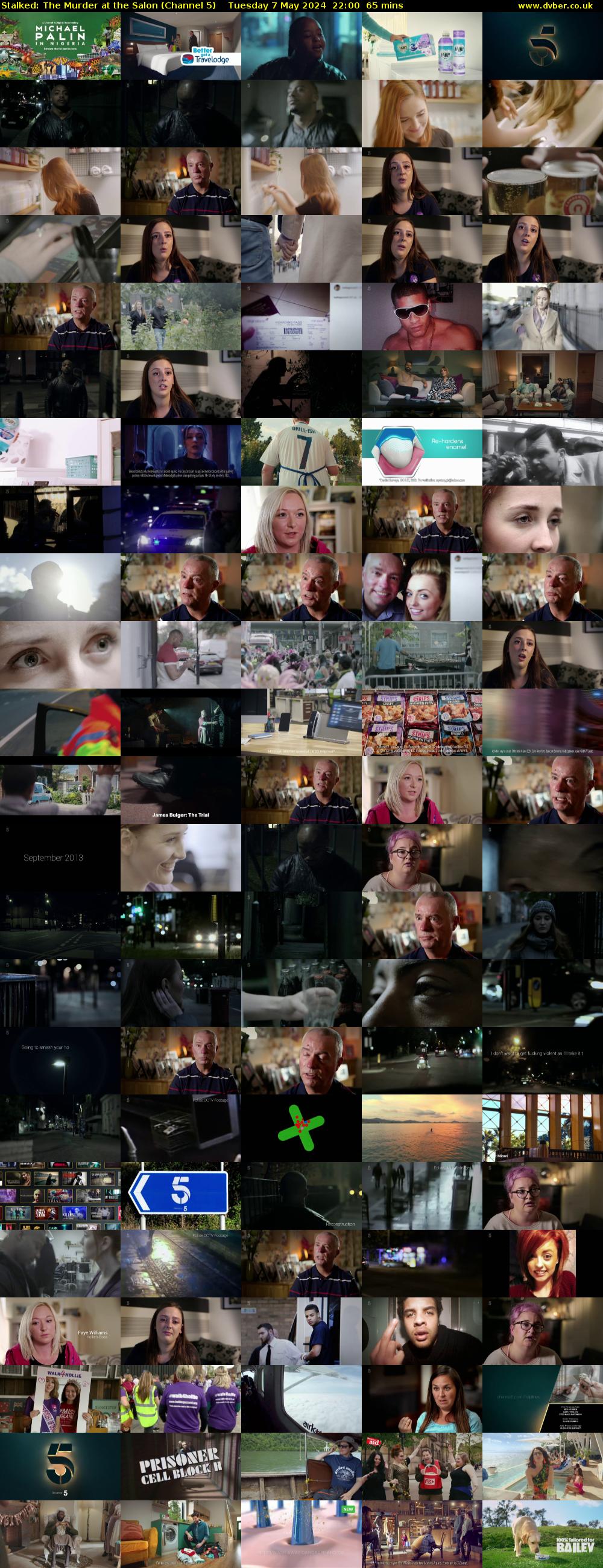 Stalked: The Murder at the Salon (Channel 5) Tuesday 7 May 2024 22:00 - 23:05