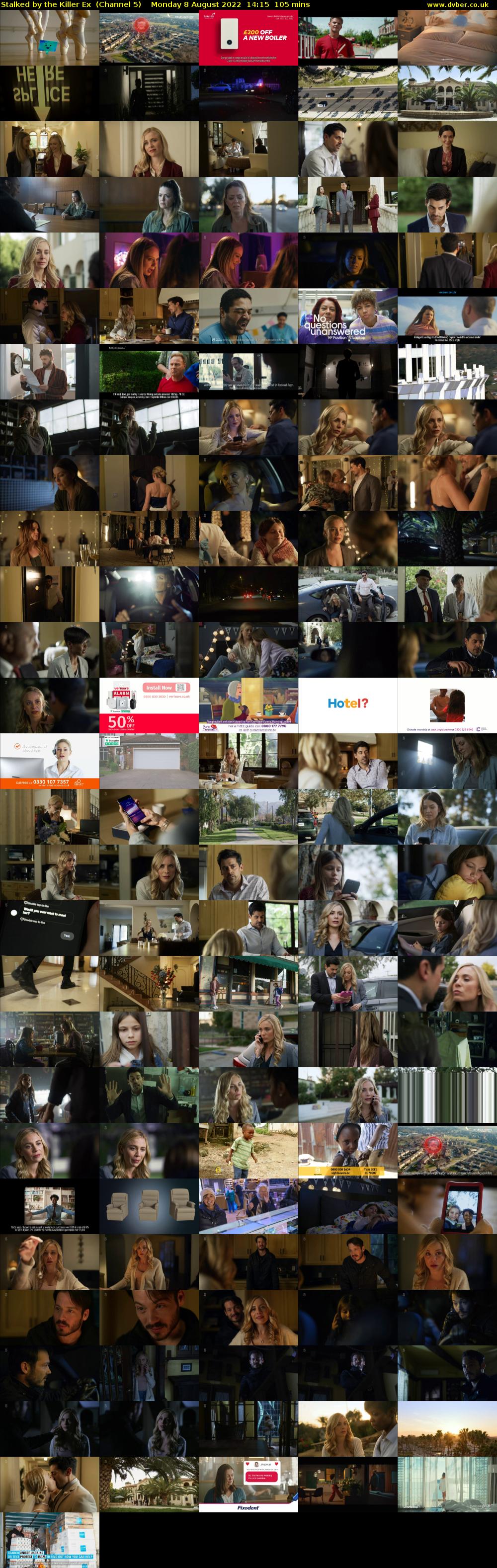 Stalked by the Killer Ex  (Channel 5) Monday 8 August 2022 14:15 - 16:00