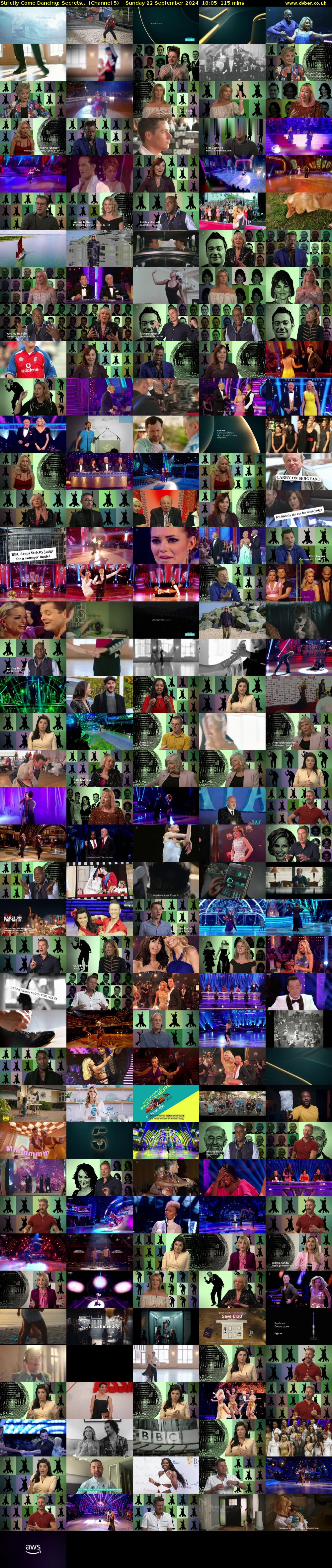 Strictly Come Dancing: Secrets... (Channel 5) Sunday 22 September 2024 18:05 - 20:00