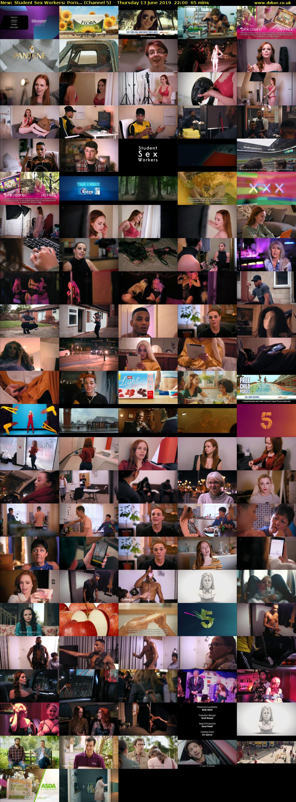 Student Sex Workers: Porn... (Channel 5) Thursday 13 June 2019 22:00 - 23:05